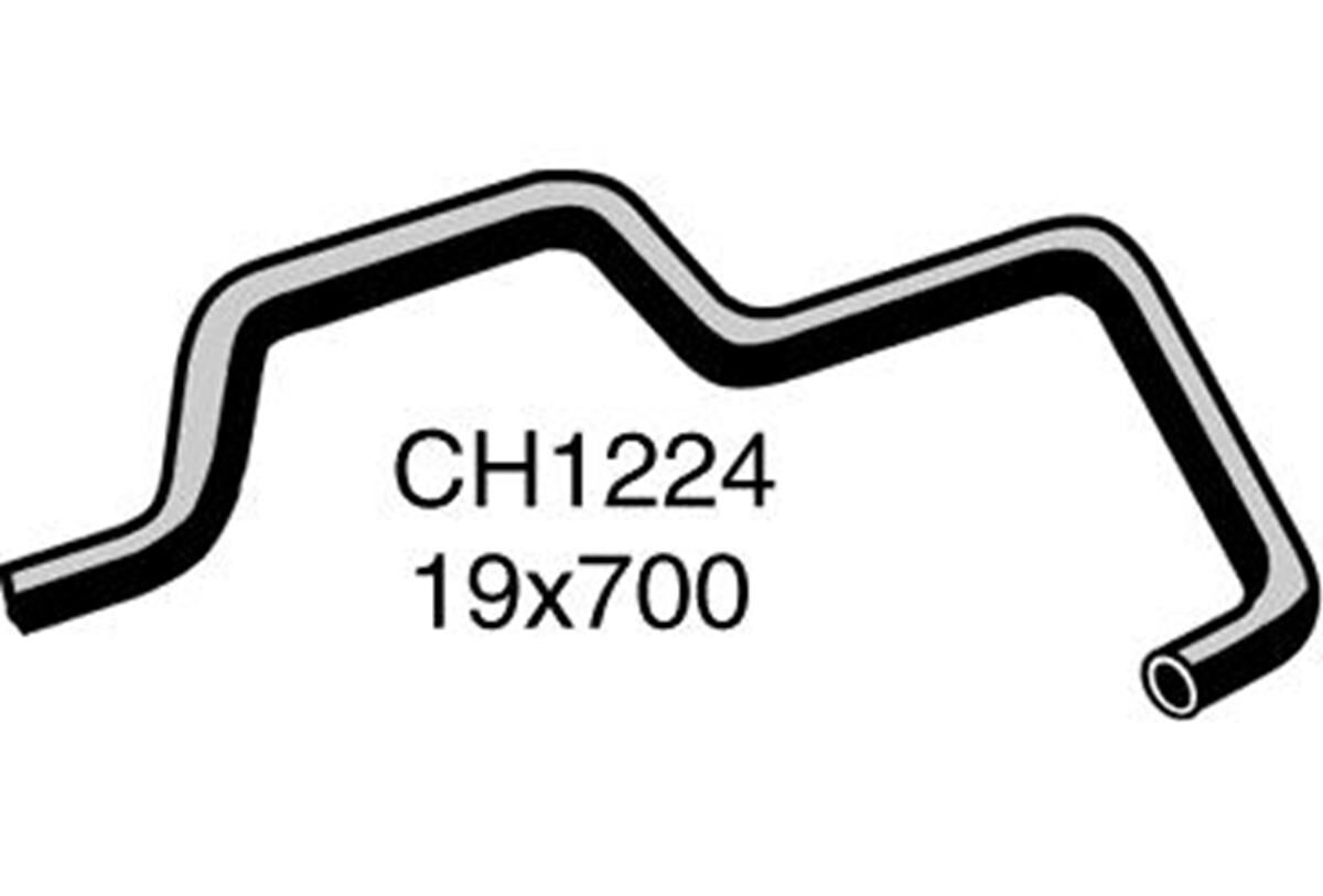 Heater Hose  - HOLDEN GEMINI TG - 1.6L I4  PETROL - Manual & Auto, , scaau_hi-res