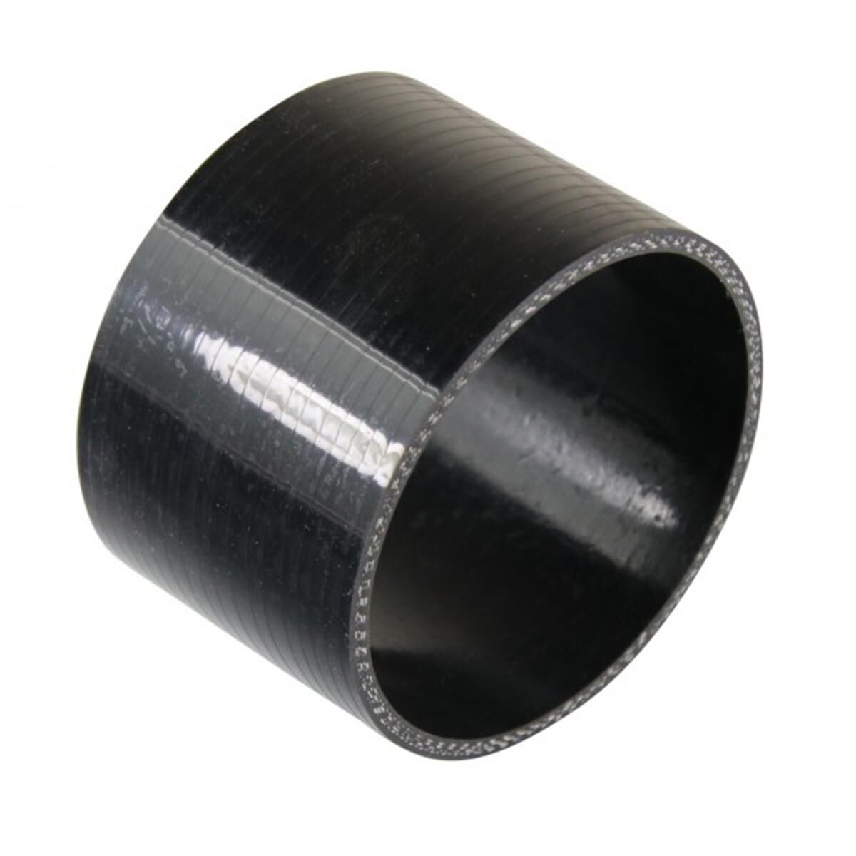 Silicone Hose Black Coupling ID 4 Inch; Length 76mm; Wall Size 5mm, , scaau_hi-res