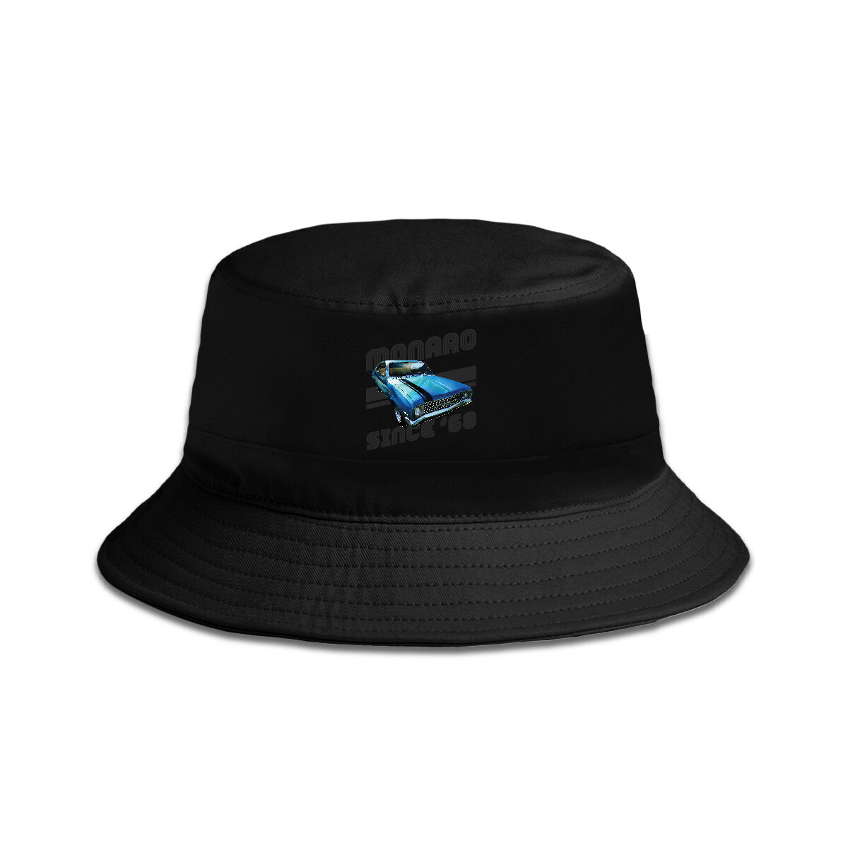 ADULT BUCKET HAT-BLACK [MONARO SINCE'68], , scaau_hi-res