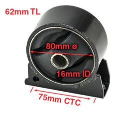 Engine Mount Front - MITSUBISHI LANCER CJ - 2.0L I4  PETROL - Manual & Auto, , scaau_hi-res