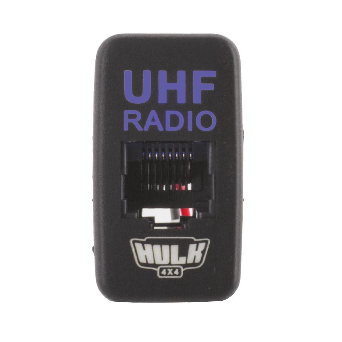 RJ45 UHF SOCKET OE RPL T/S EARLY TOYOTA BLUE LED 40 x 22mm, , scaau_hi-res