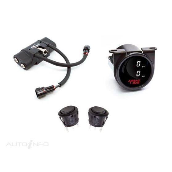 Dual Controller Kit with Electric Rocker Switches & Digital Gauge, , scaau_hi-res