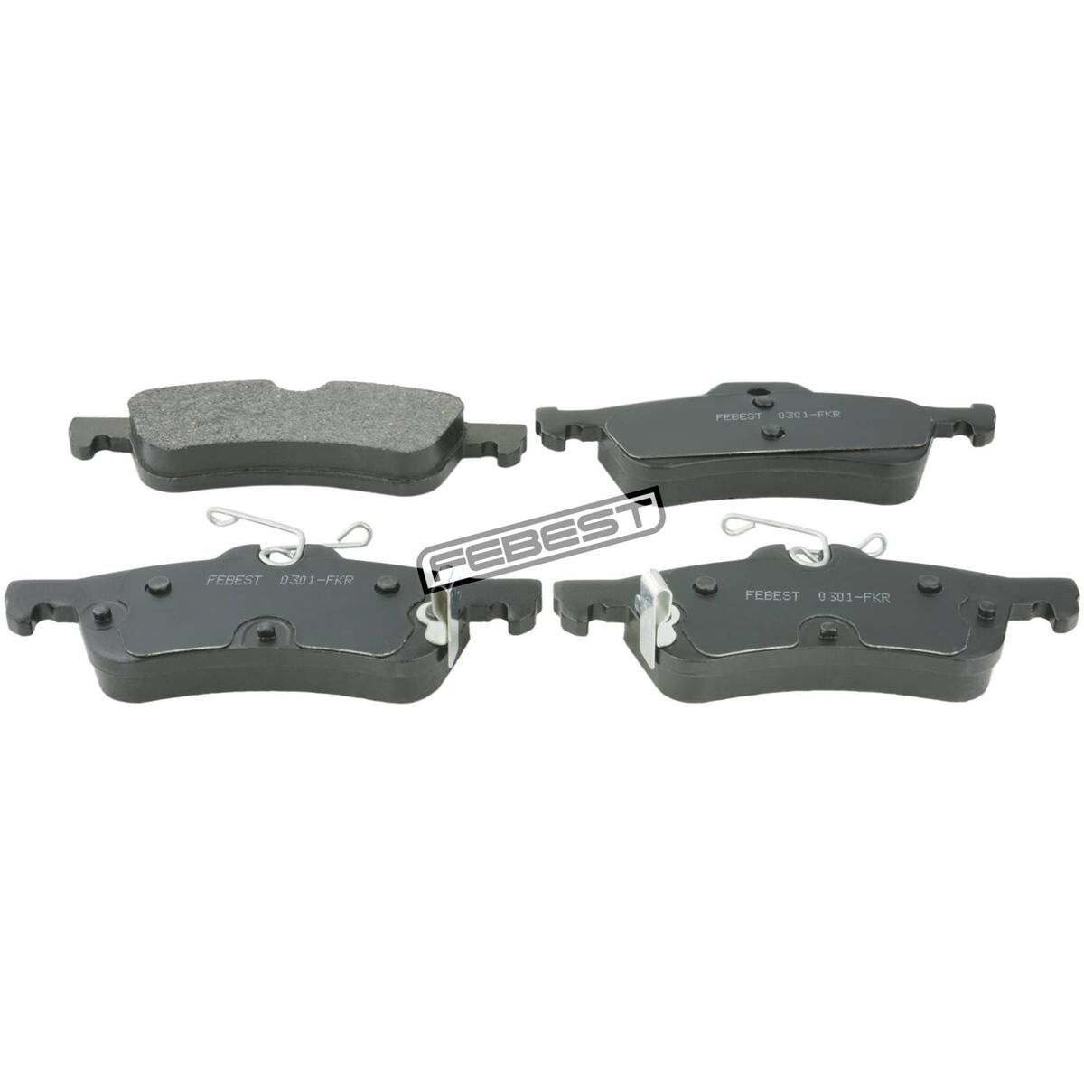 PAD KIT, DISC BRAKE, REAR - KIT (WITH ANTI SQUEAL SHIM), , scaau_hi-res