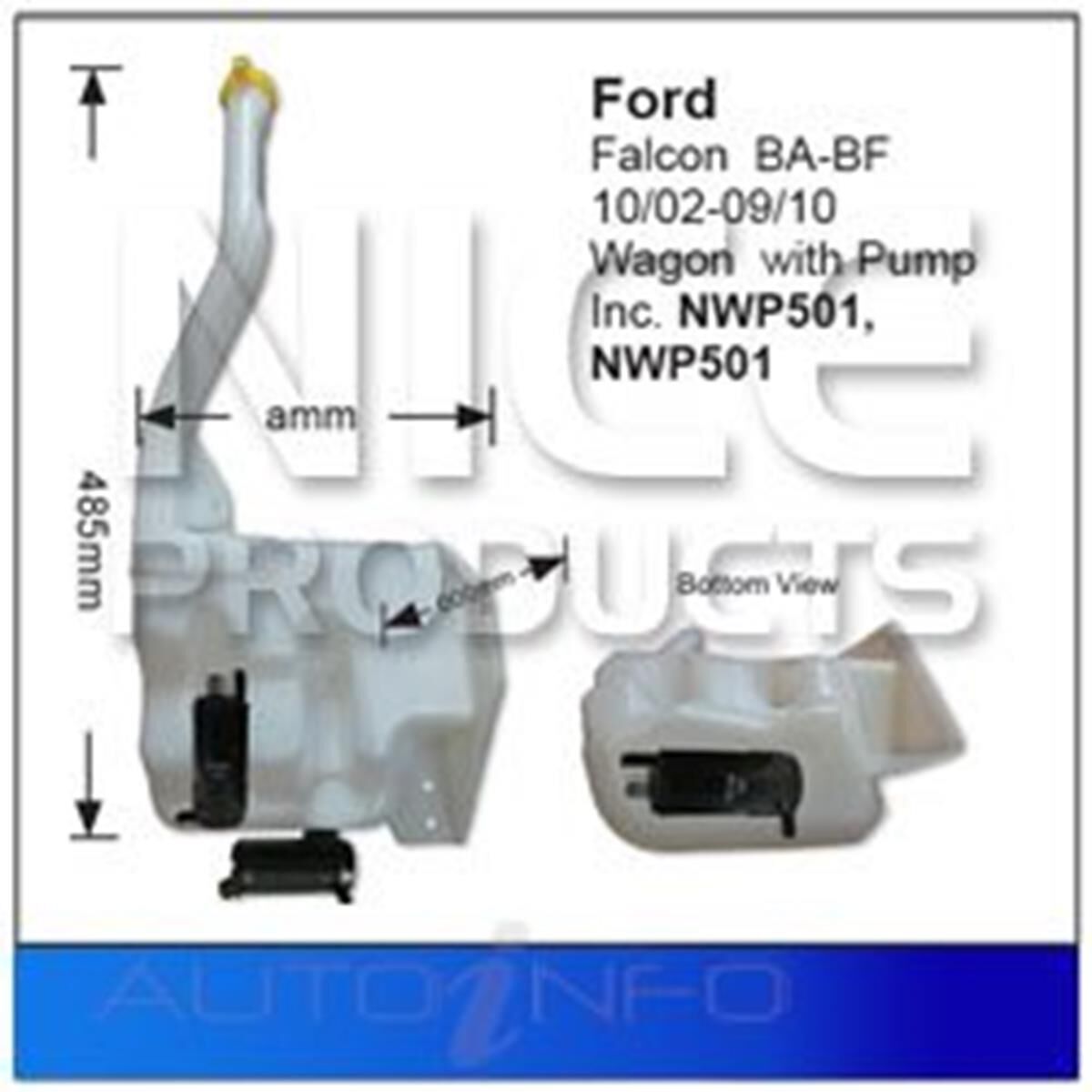 Washer Resevoir & Pumps, , scaau_hi-res