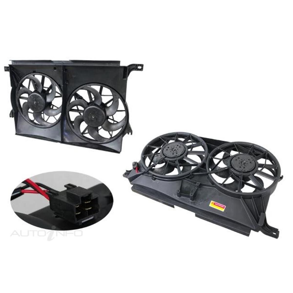 FORD FALCON  BA & BF  10/2002 ~ 08/2006  RADIATOR FAN, , scaau_hi-res