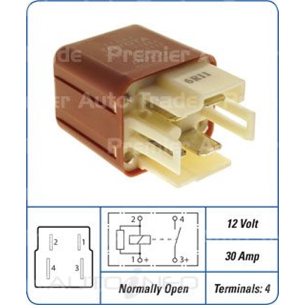 PAT Headlight Relay - REL-041 | Supercheap Auto