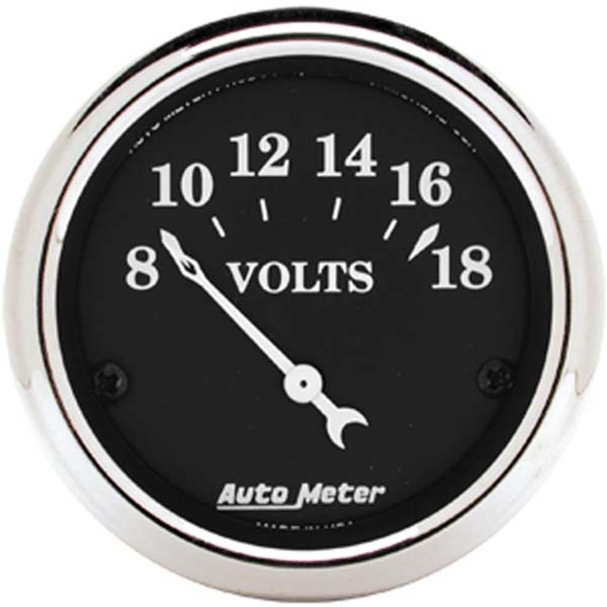 OLD TYME BK 2-1/16" VOLTMETER, , scaau_hi-res
