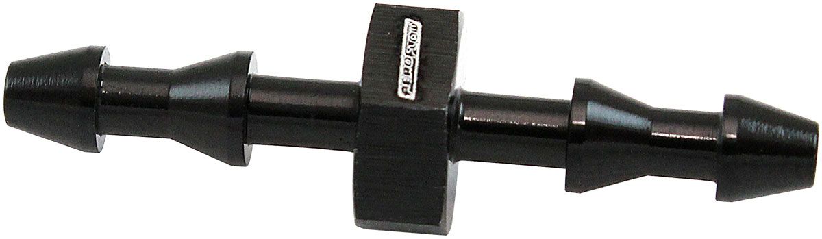 3MM PUSH LOCK BARB JOINER BLACK 1/8" MALE TO MALE BARB, , scaau_hi-res