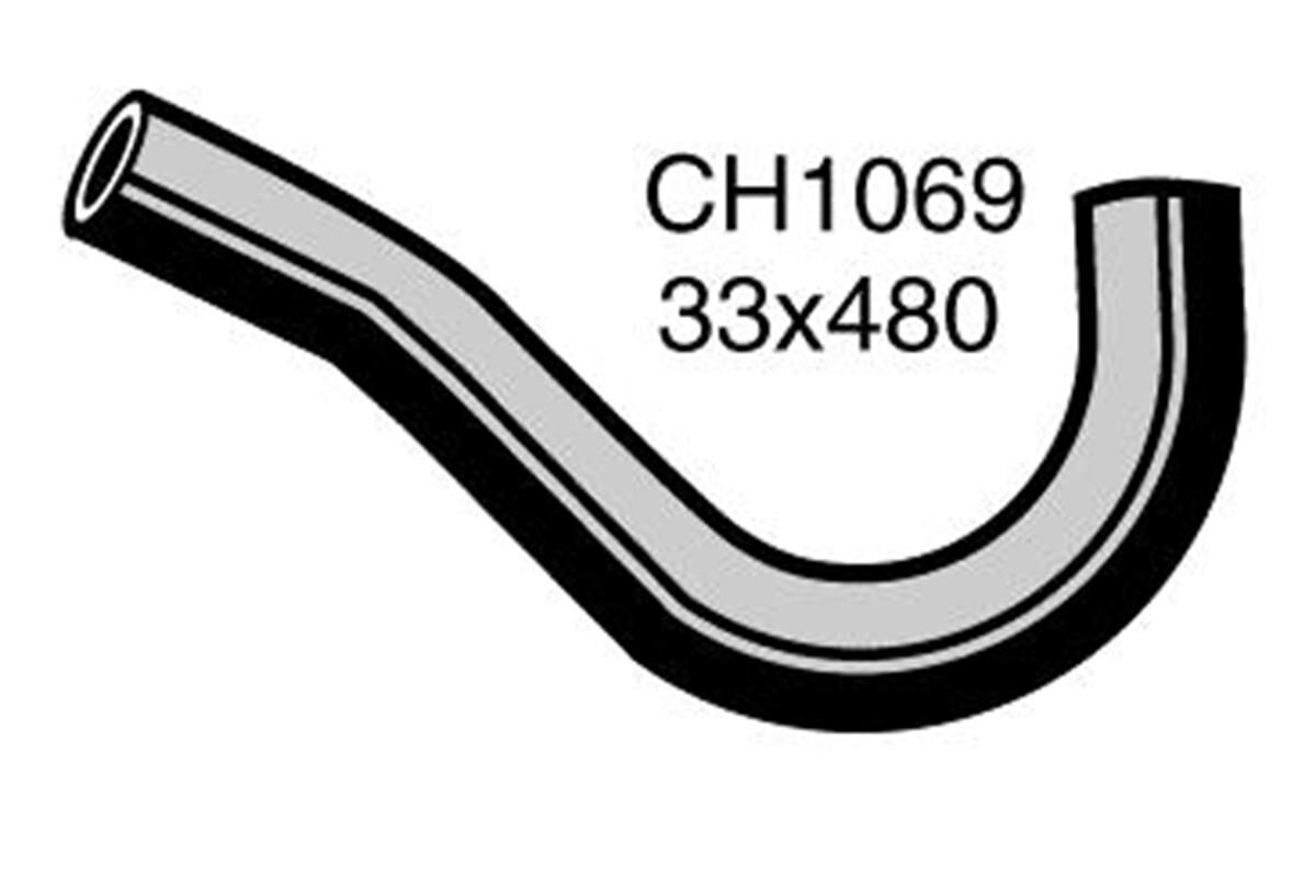 Radiator Lower Hose  - TOYOTA COROLLA KE30R - 1.2L I4  PETROL - Manual & Auto, , scaau_hi-res