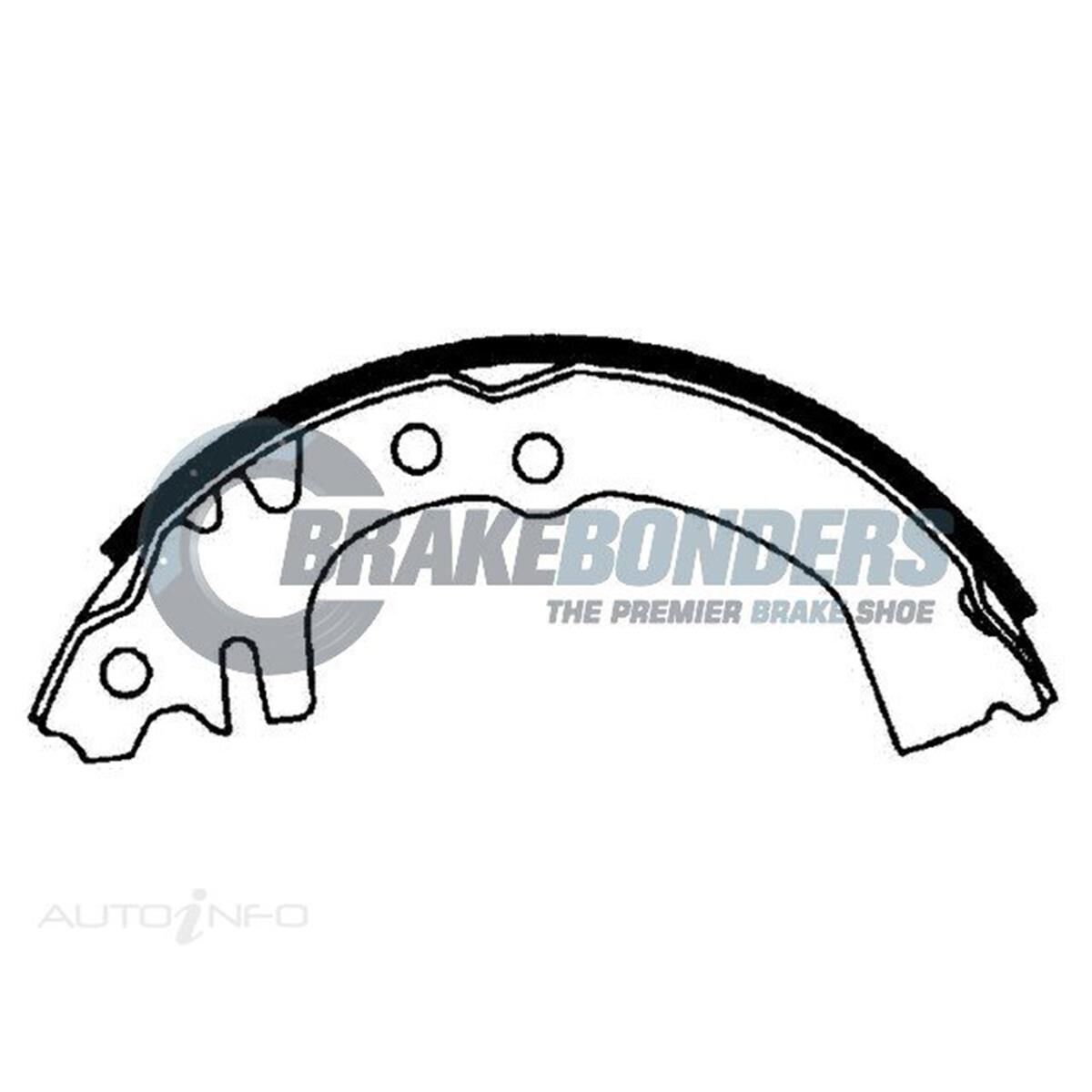 Brake Shoes - Daihatsu 165mm, , scaau_hi-res
