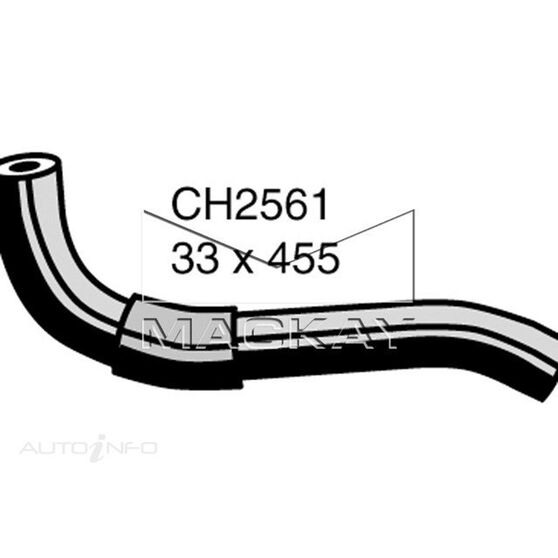 Radiator Lower Hose  - FORD COURIER PD - 2.5L I4  DIESEL - Manual & Auto, , scaau_hi-res