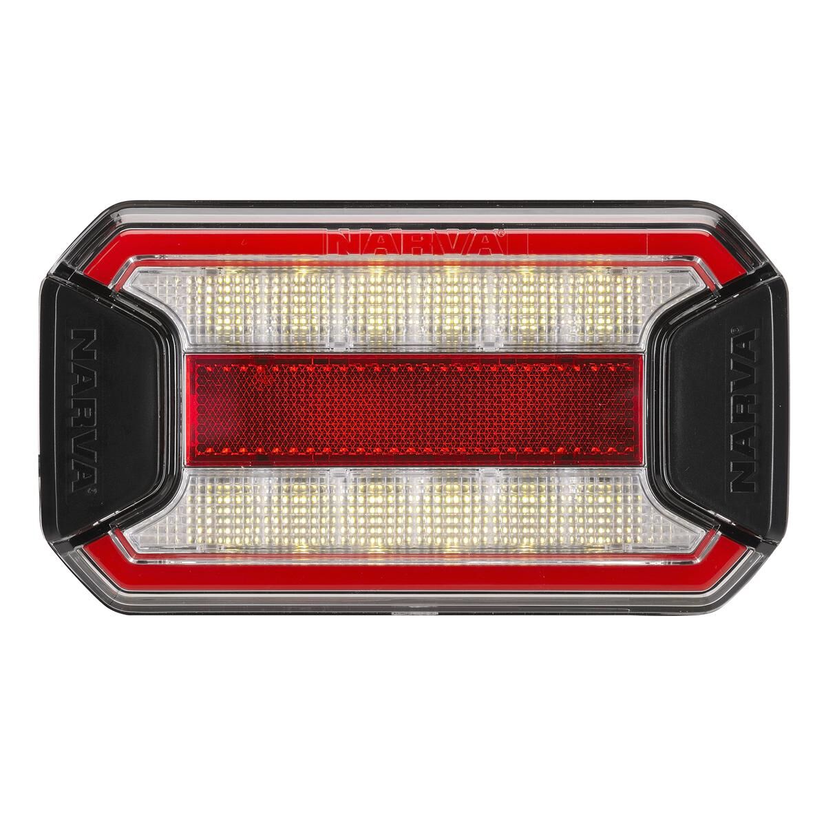 Narva 9-33 Volt LED Tail and Rerverse Lamp with In-Built Reflector, Clear Lens and 0.5m of Hard-Wired Cable, , scaau_hi-res