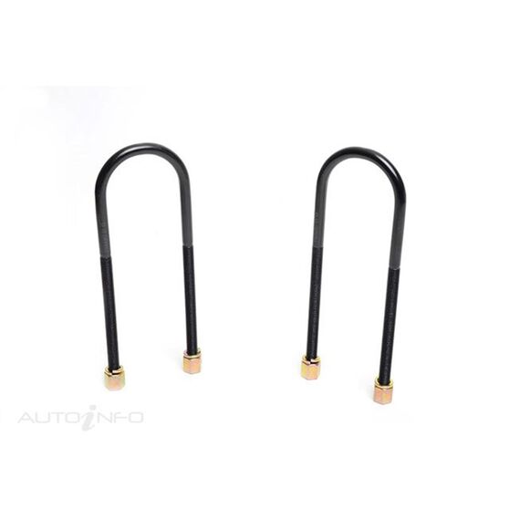 Whiteline Leaf Spring U Bolts (Round Top) 75mm ID, 12mm Thremmd