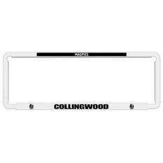 AFL NUMBER PLATE FRAME COLLINGWOOD, , scaau_hi-res