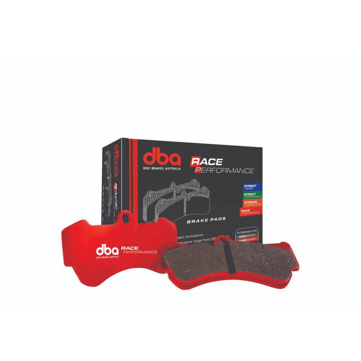DBA RACE BRAKE PADS [ MAZDA MX5 NA, NB 94 - 04 R ], , scaau_hi-res
