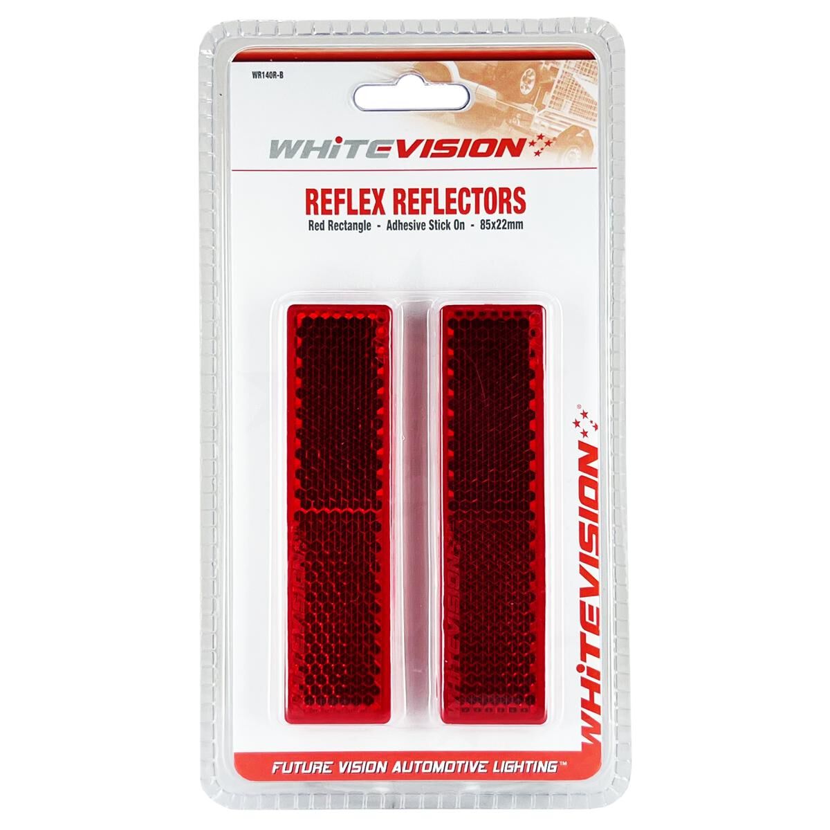 SELF ADHESIVE RED REFLECTOR, , scaau_hi-res