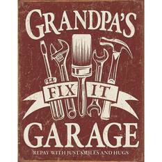 Sign-Grandpas Fix It Garage, , scaau_hi-res