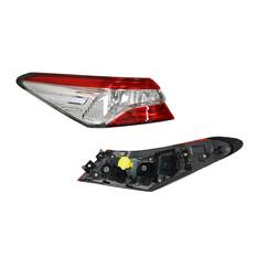 CAMRY (ASV70/AXVH71) 9/17- TAIL LIGHT OUTER (-LED,-TINTING) (ASCENT) (L), , scaau_hi-res