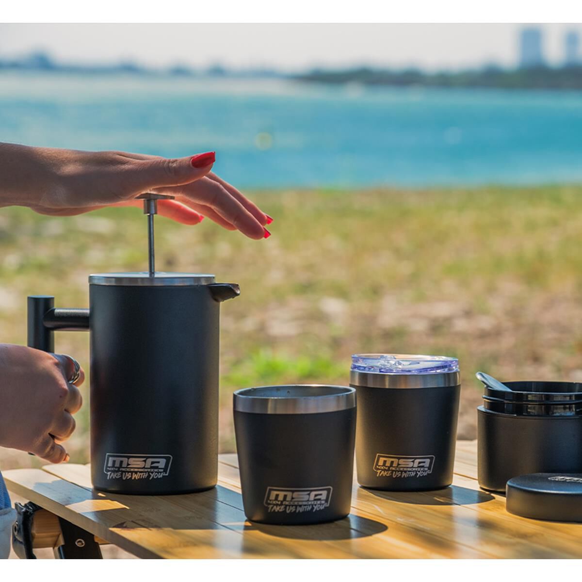 DELUXE COFFEE KIT BLACK, , scaau_hi-res