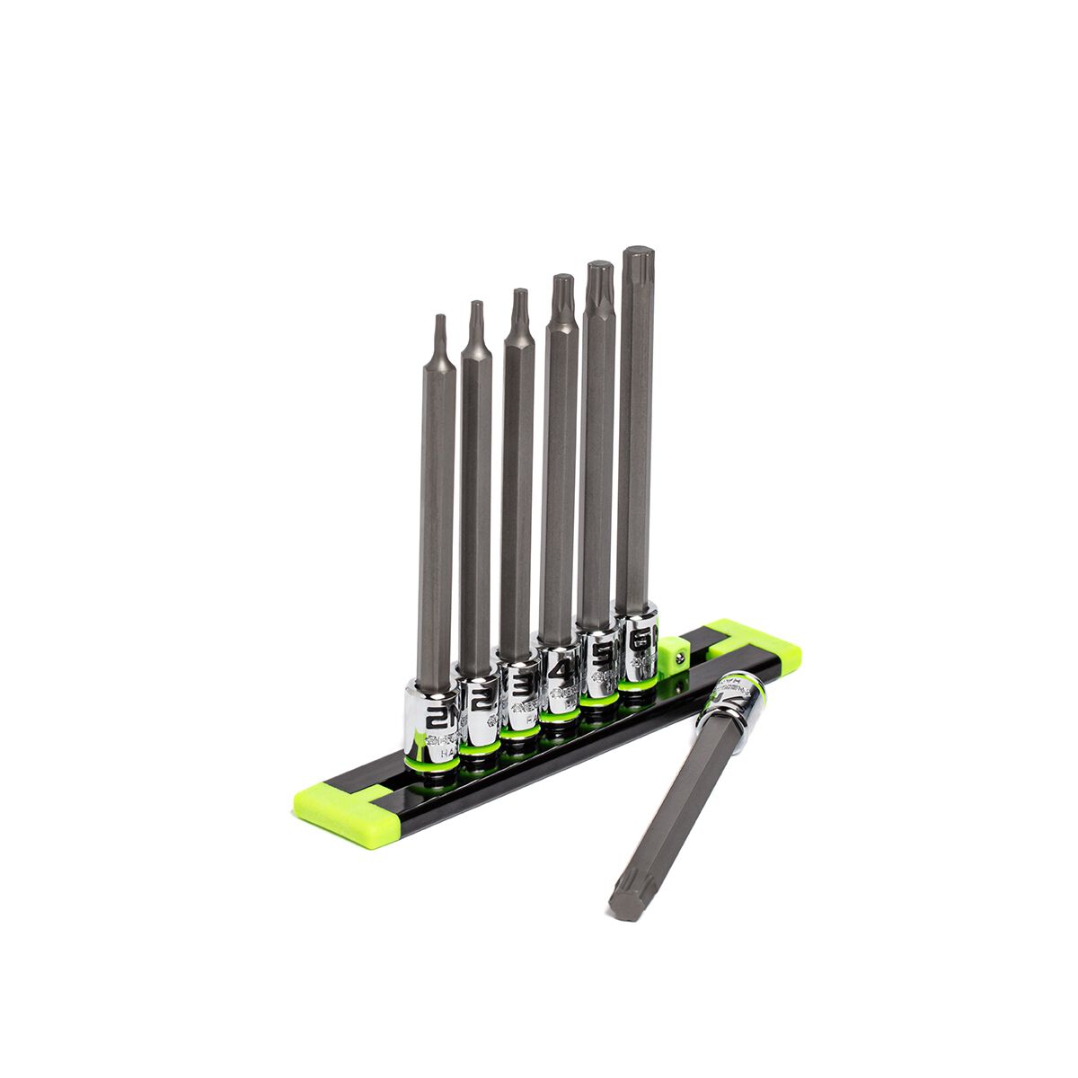 GRIPEDGE 1/4DR LONG MET HEX DR SET 7PC, , scaau_hi-res