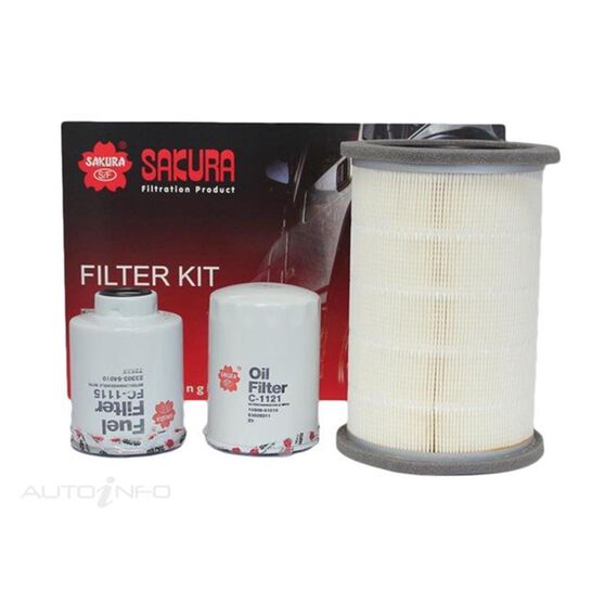 FILTER KIT OIL AIR FUEL FORD, , scaau_hi-res
