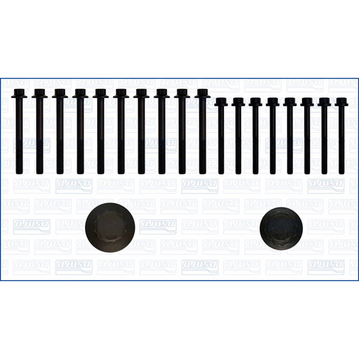 SUIT MAZ WL/T HEAD BOLT SET, , scaau_hi-res