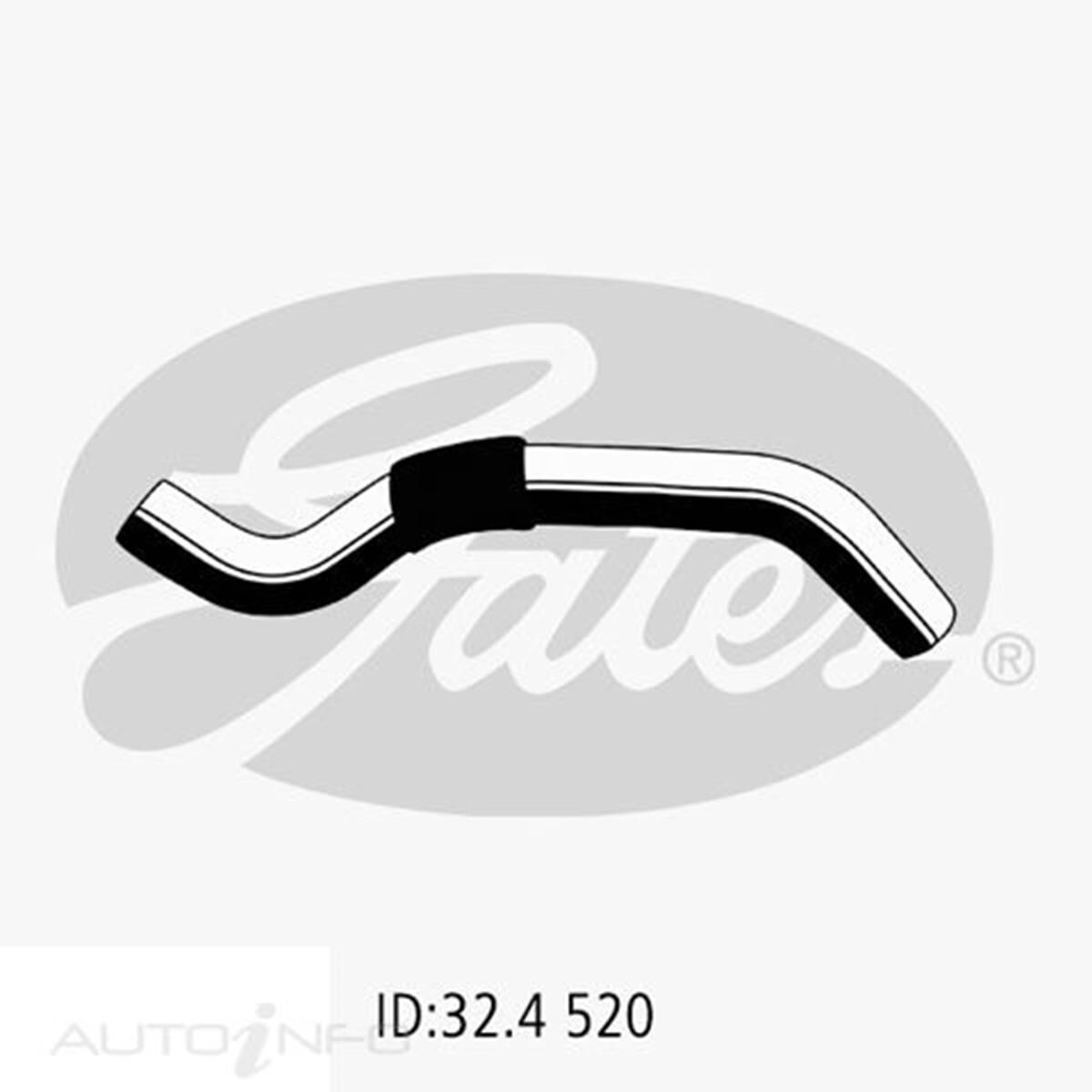 05-2141 GATES RADIATOR HOSE, , scaau_hi-res