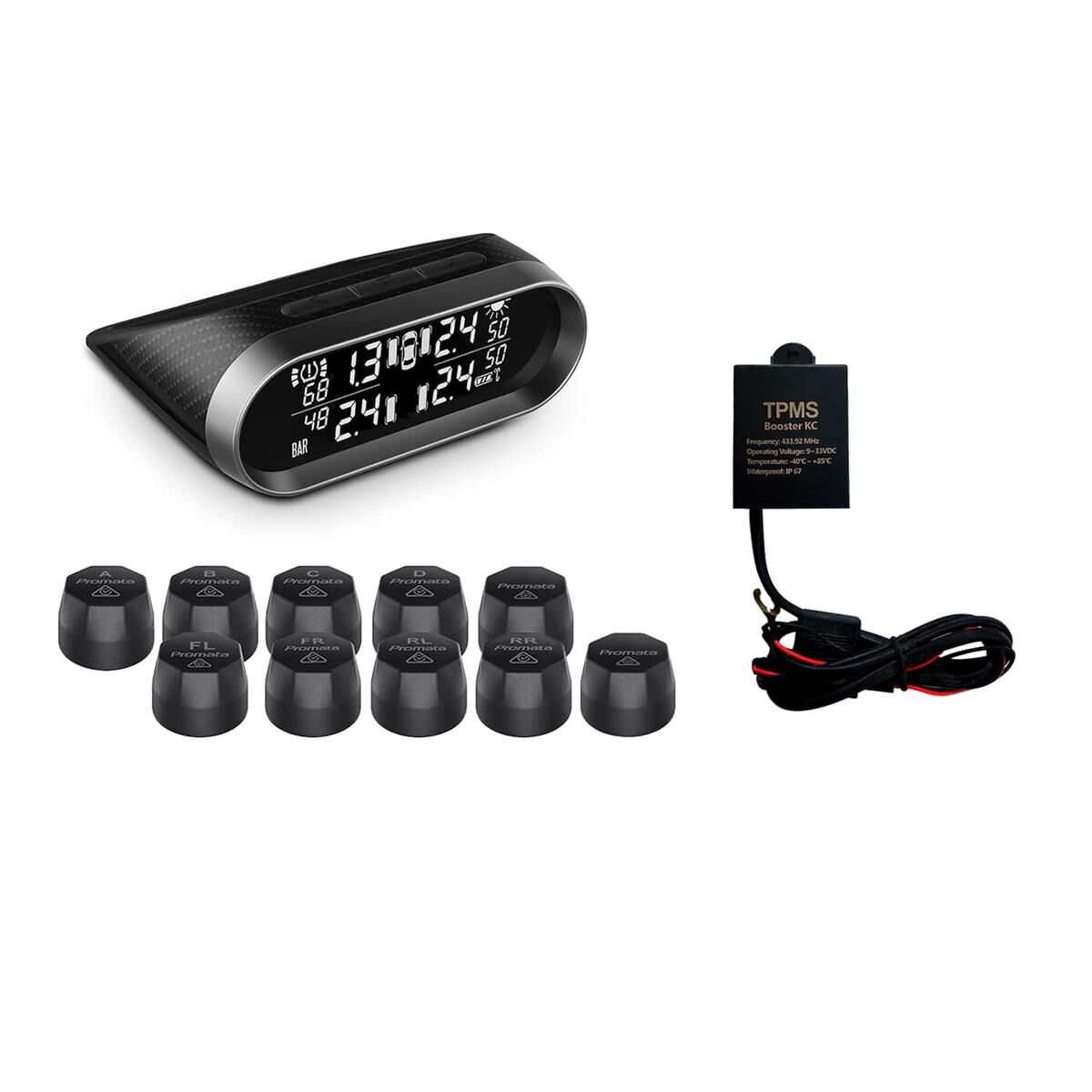 EXTERNAL TPMS KIT FOR CAR AND TRAILER 10 SENSORS, , scaau_hi-res