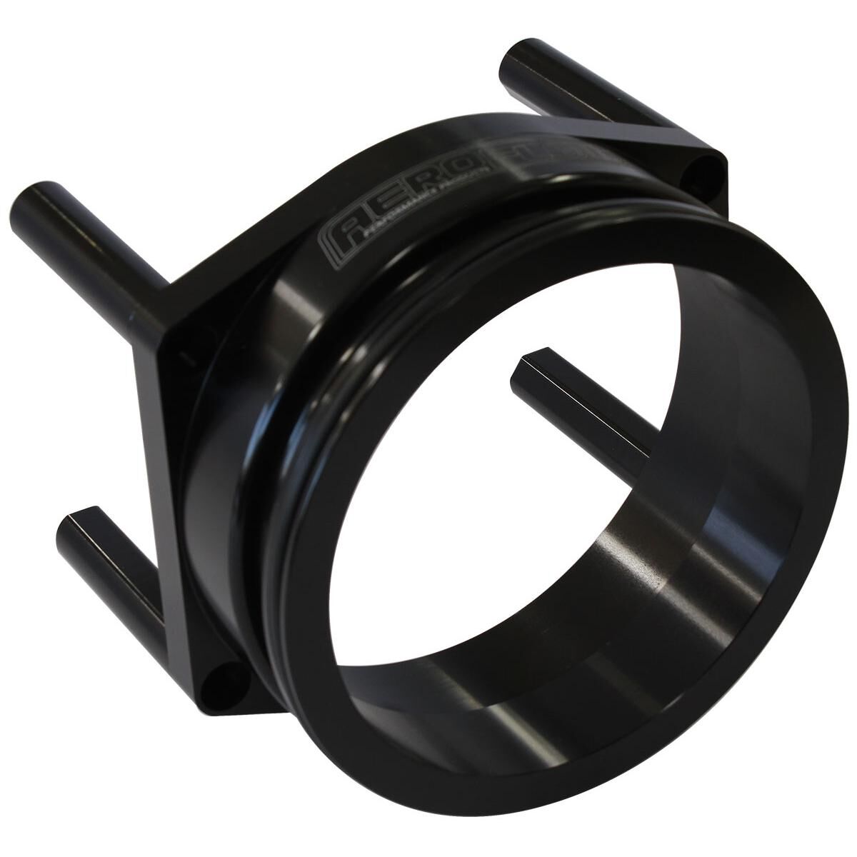 95MM CABLE THROTTLE ADAPTER INTERCOOLER CLAMP 4 INCH BLACK, , scaau_hi-res