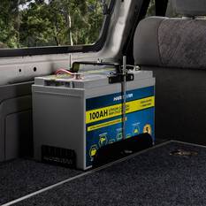 BATTERY MOUNTING TRAY FOR HARDKORR BATTERIES - TO SUIT 100AH HK BATTERY (334MM X 193MM), , scaau_hi-res