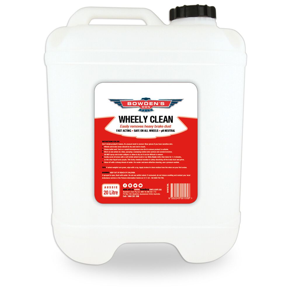 Bowden's Own Wheely Clean 20L Value Pack BOWHC220L