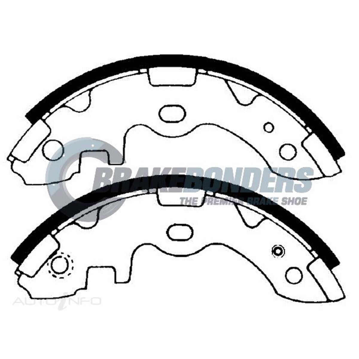 Special Bond Brake Shoes, , scaau_hi-res