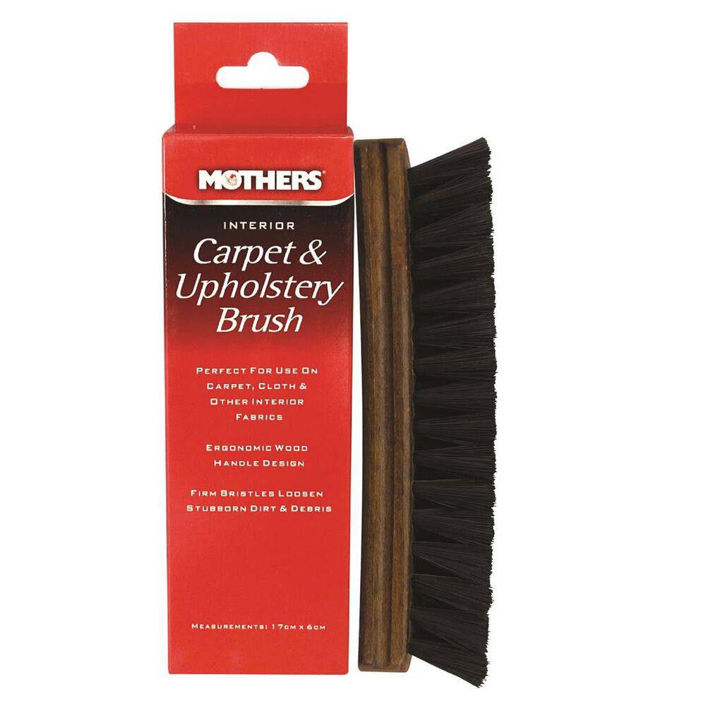 Hand Size Upholstery Carpet Interior Brush - Plastic