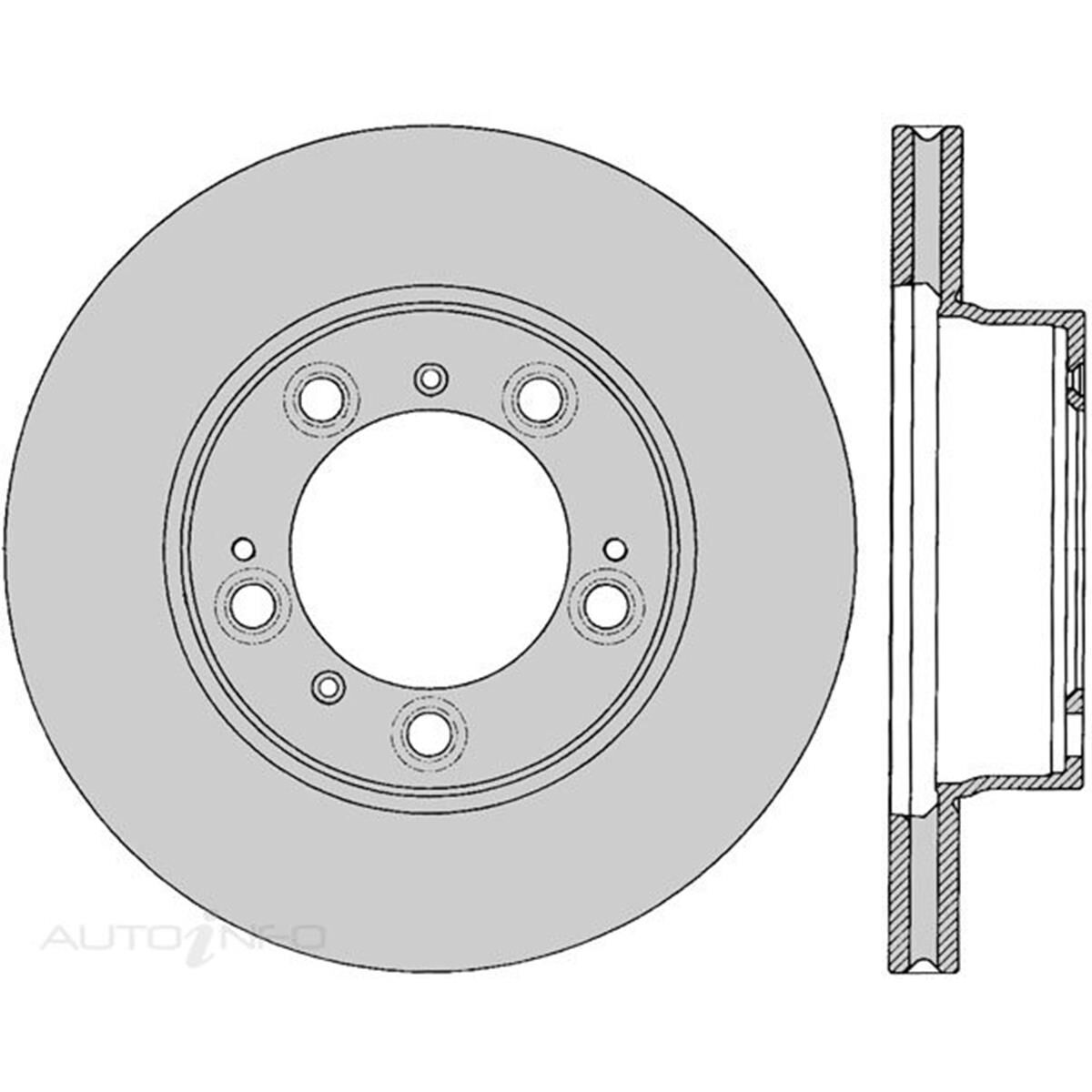 Protex Ultra Brake Rotor - DR12274 | Supercheap Auto