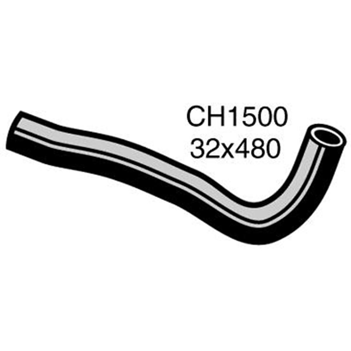 RADIATOR LOWER HOSE - TOYOTA YR39R TOWNACE 2.0L I4 PETROL - AUTOMATIC & MANUAL, , scaau_hi-res
