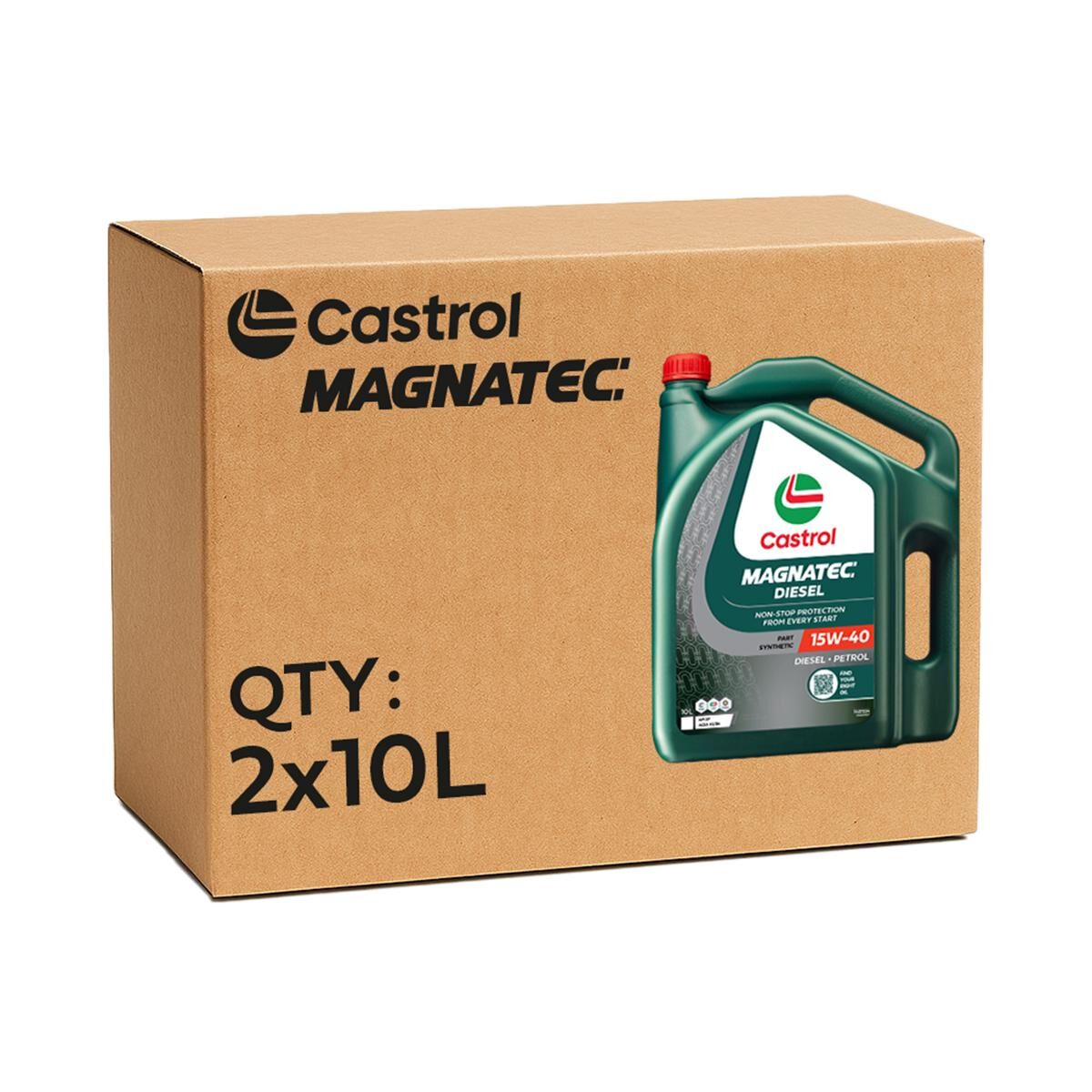 CASTROL MAGNATEC DIESEL 15W-40 2X10L, , scaau_hi-res
