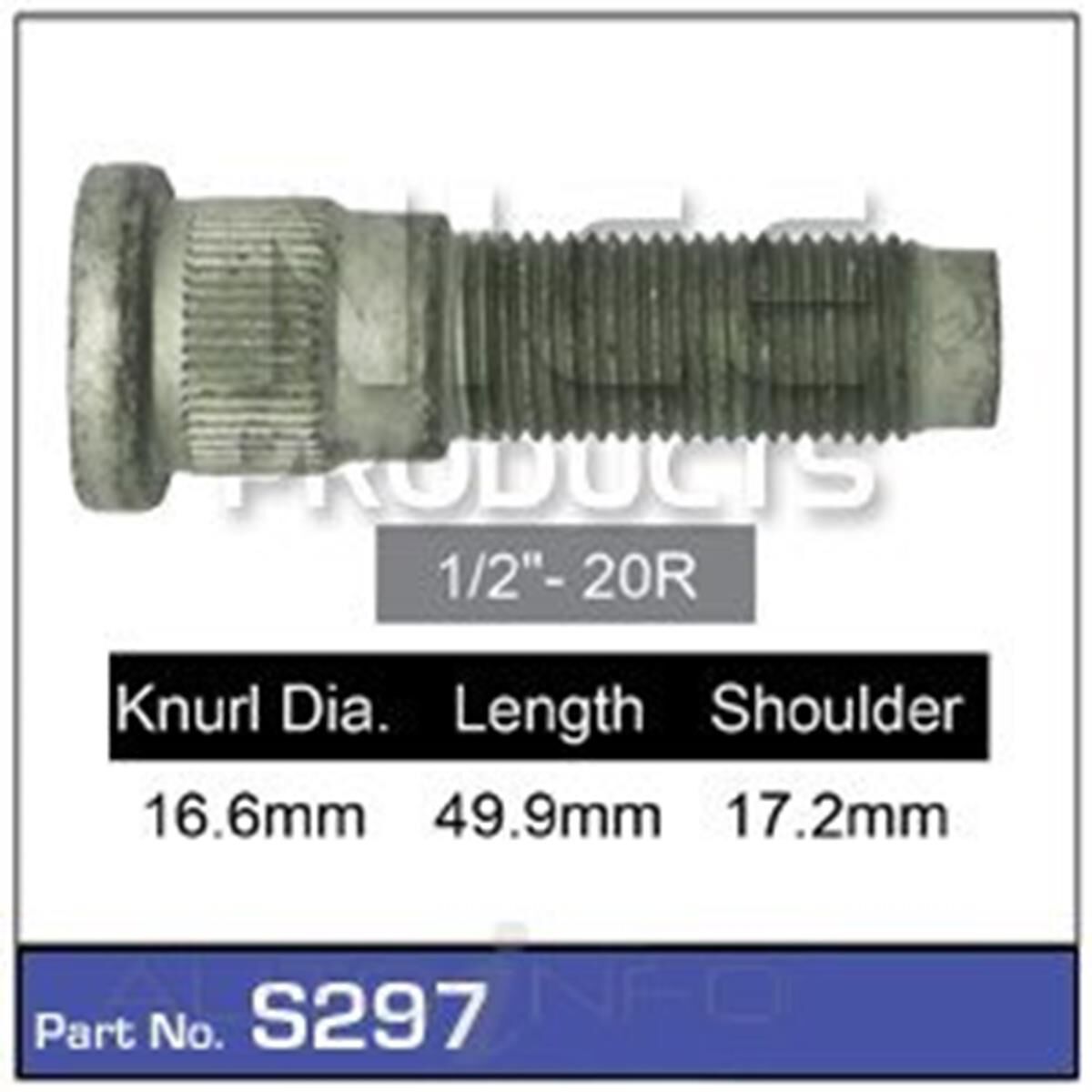 Wheel Stud, , scaau_hi-res