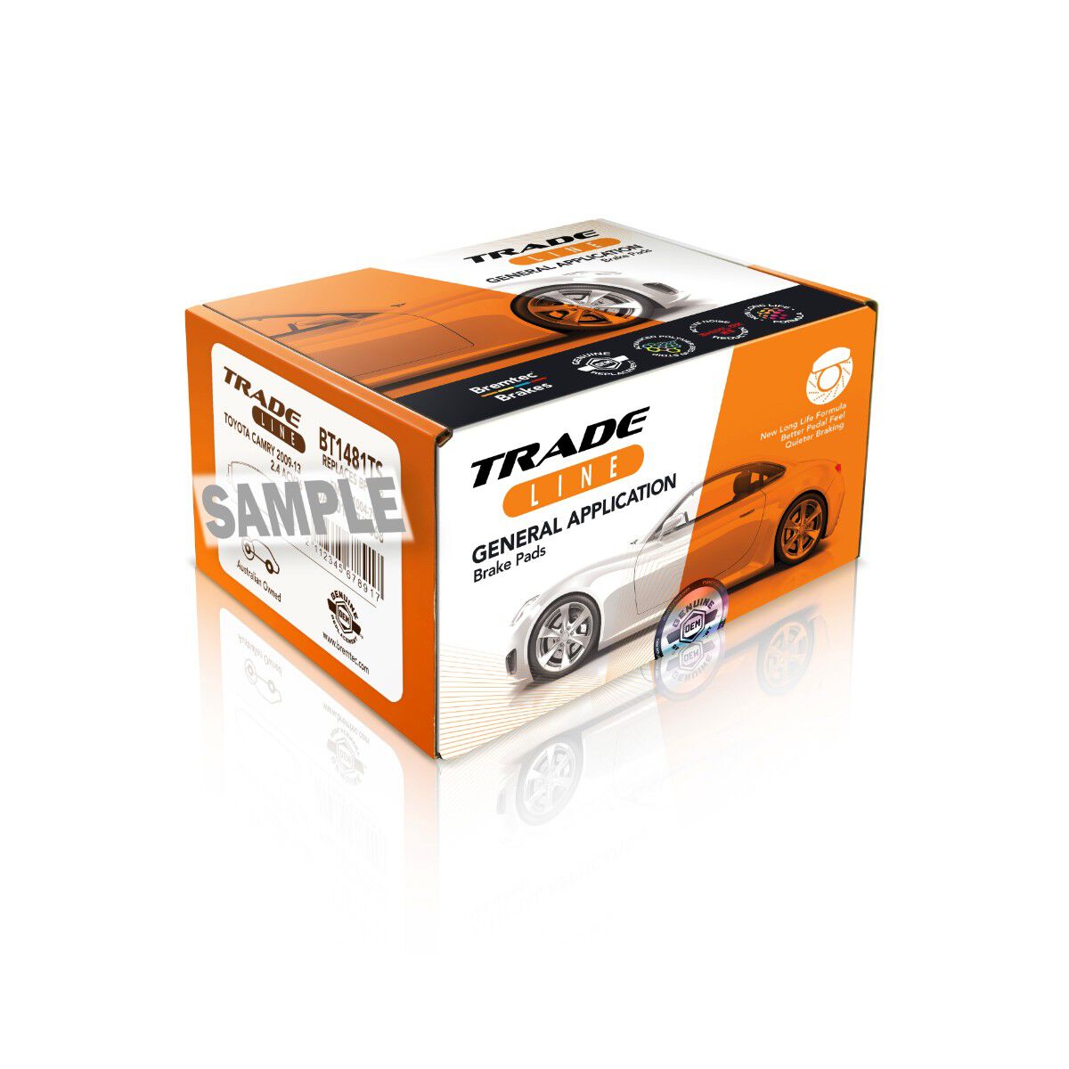 TRADE-LINE BRAKE PADS SET, , scaau_hi-res