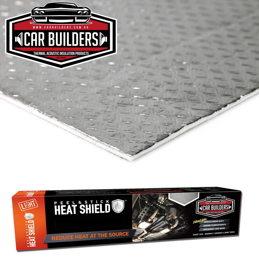 Car Builders Heat Shield Light Face 1210 x 1060mm, PS_HSL_XL_x1