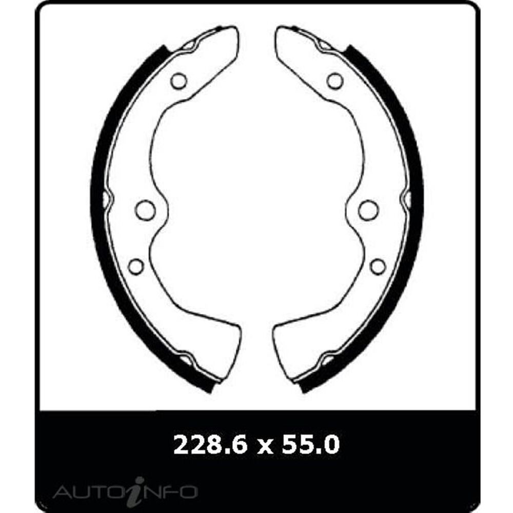 Protex Brake Shoes N1391 Supercheap Auto