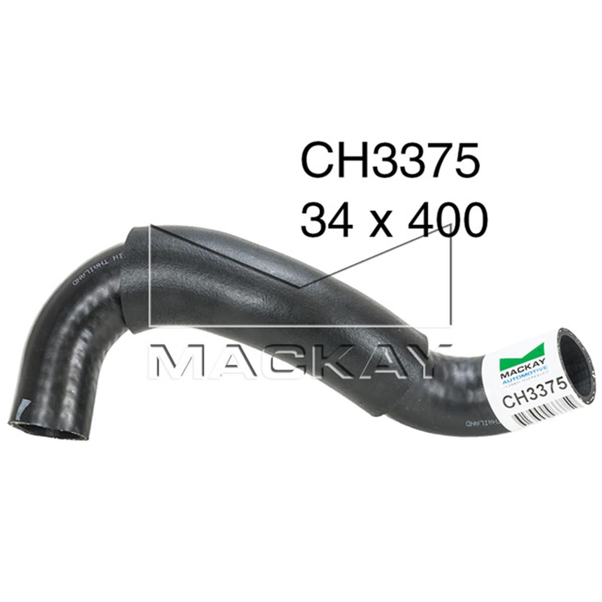 RADIATOR UPPER HOSE - FORD COURIER PE, PG, PH - 2.5L I4 TURBO DIESEL - MANUAL & AUTO, , scaau_hi-res
