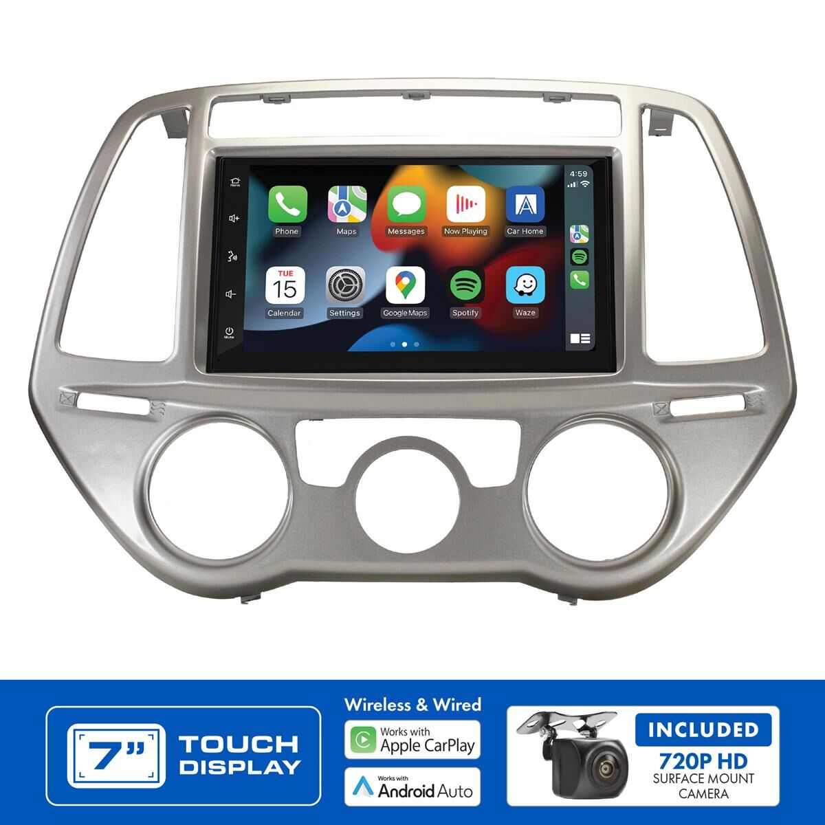 7" MULTIMEDIA RECEIVER TO SUIT HYUNDAI I20 (2012-2015), , scaau_hi-res