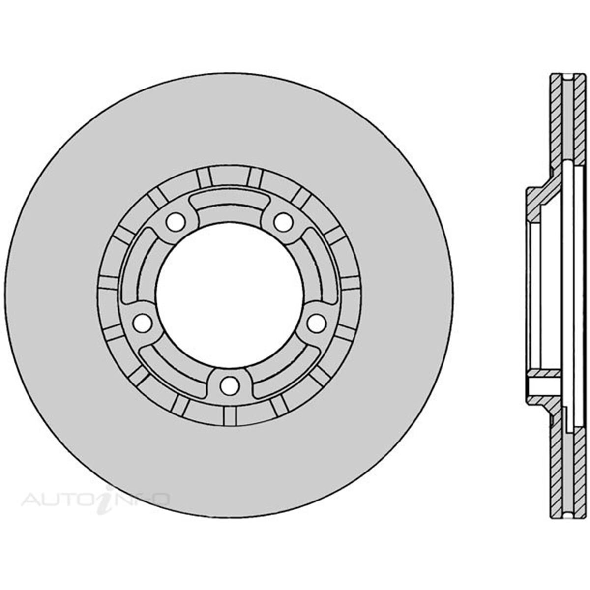 Protex Ultra Brake Rotor - DR226 | Supercheap Auto