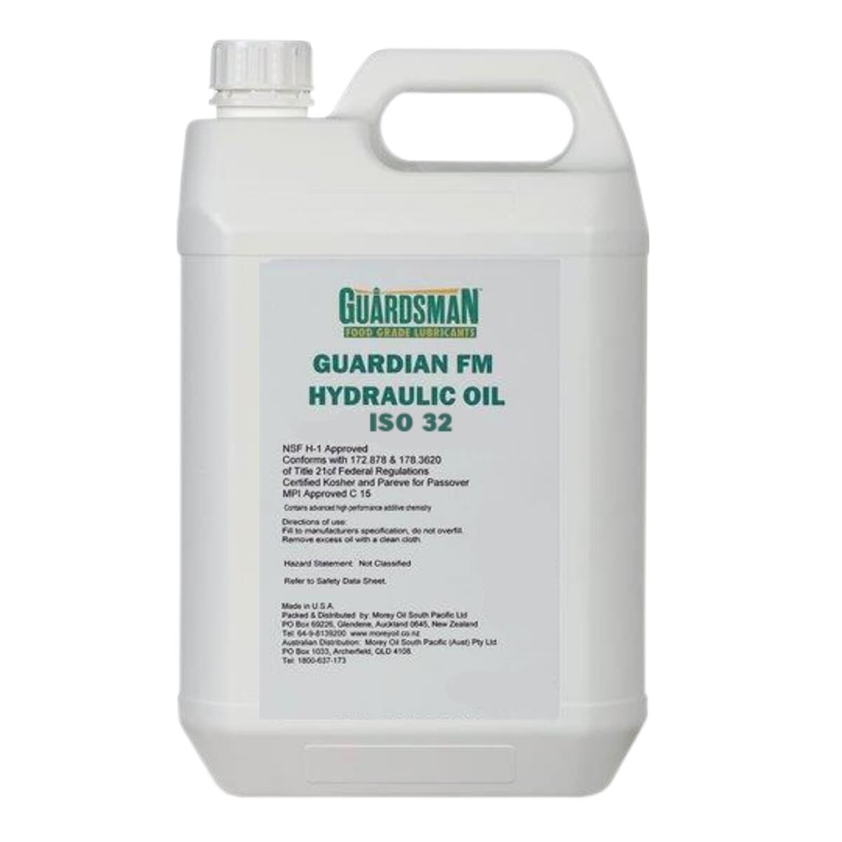 5LTR FM HYDRAULIC/AIRLINE OIL ISO 32 GRADE, , scaau_hi-res