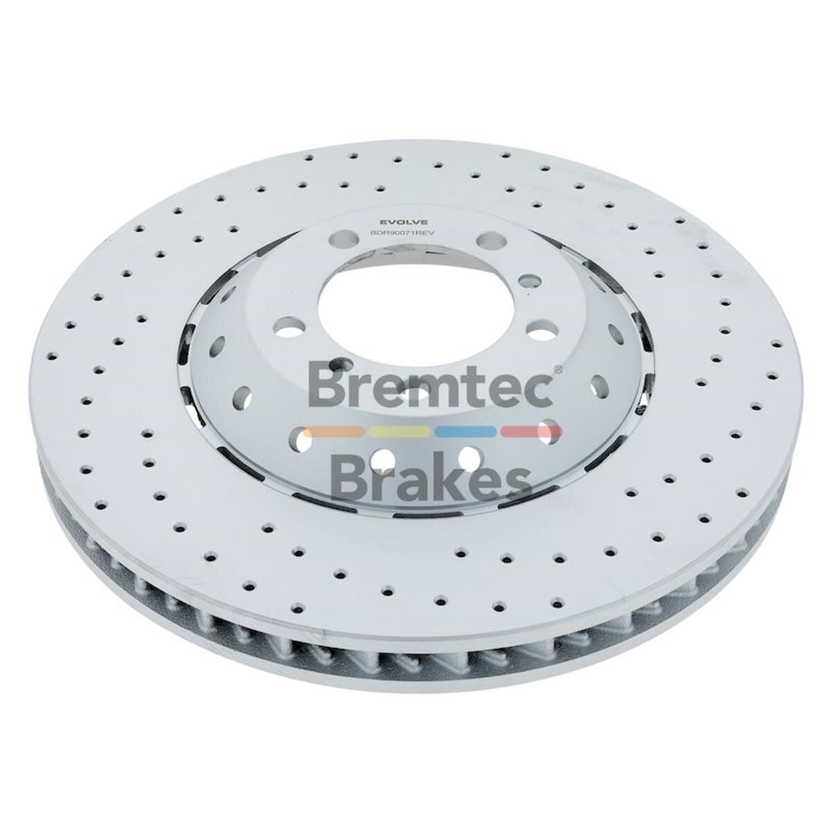Bremtec EVOLVE FS2 Performance+ Brake Rotor - Single Front, BDR90071REV ...