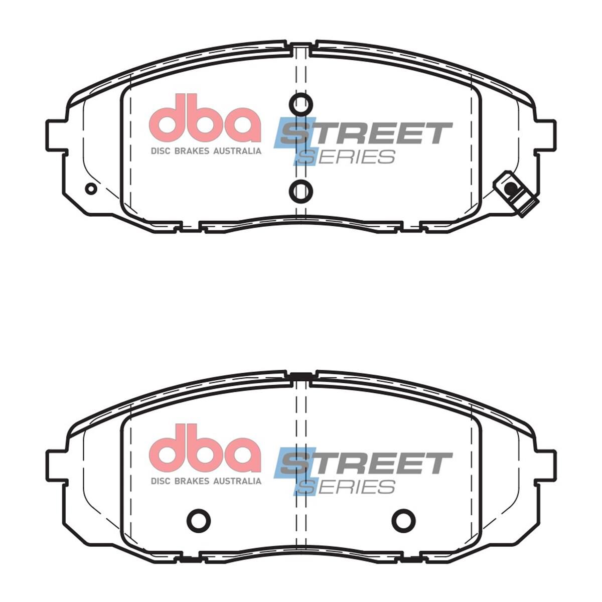DBA SS STREET SERIES BRAKE PADS [ Kia Carnival 2015 - On F ], , scaau_hi-res