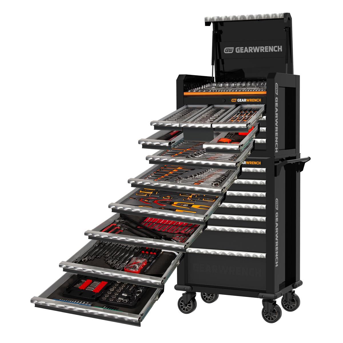 405PC COMB TOOL KIT+28" CHEST & TROLLEY, , scaau_hi-res