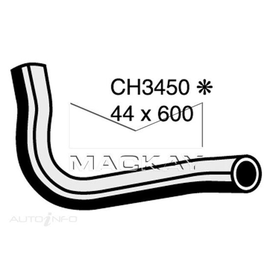 Bottom Hose JEEP Grand Cherokee (Overseas Model)  5.2 Litre V8   (Export Only)*, , scaau_hi-res