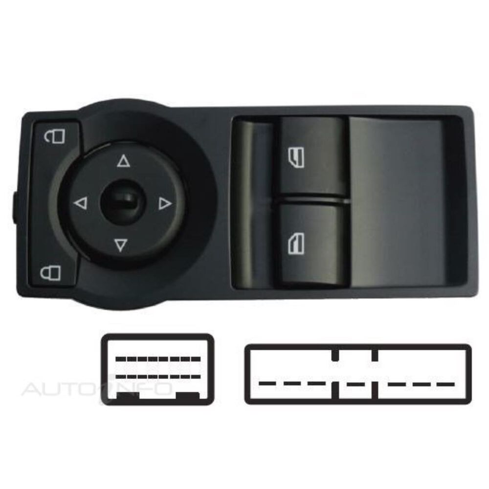 Nice Door Power Window Switch Front NPW706UB Supercheap Auto