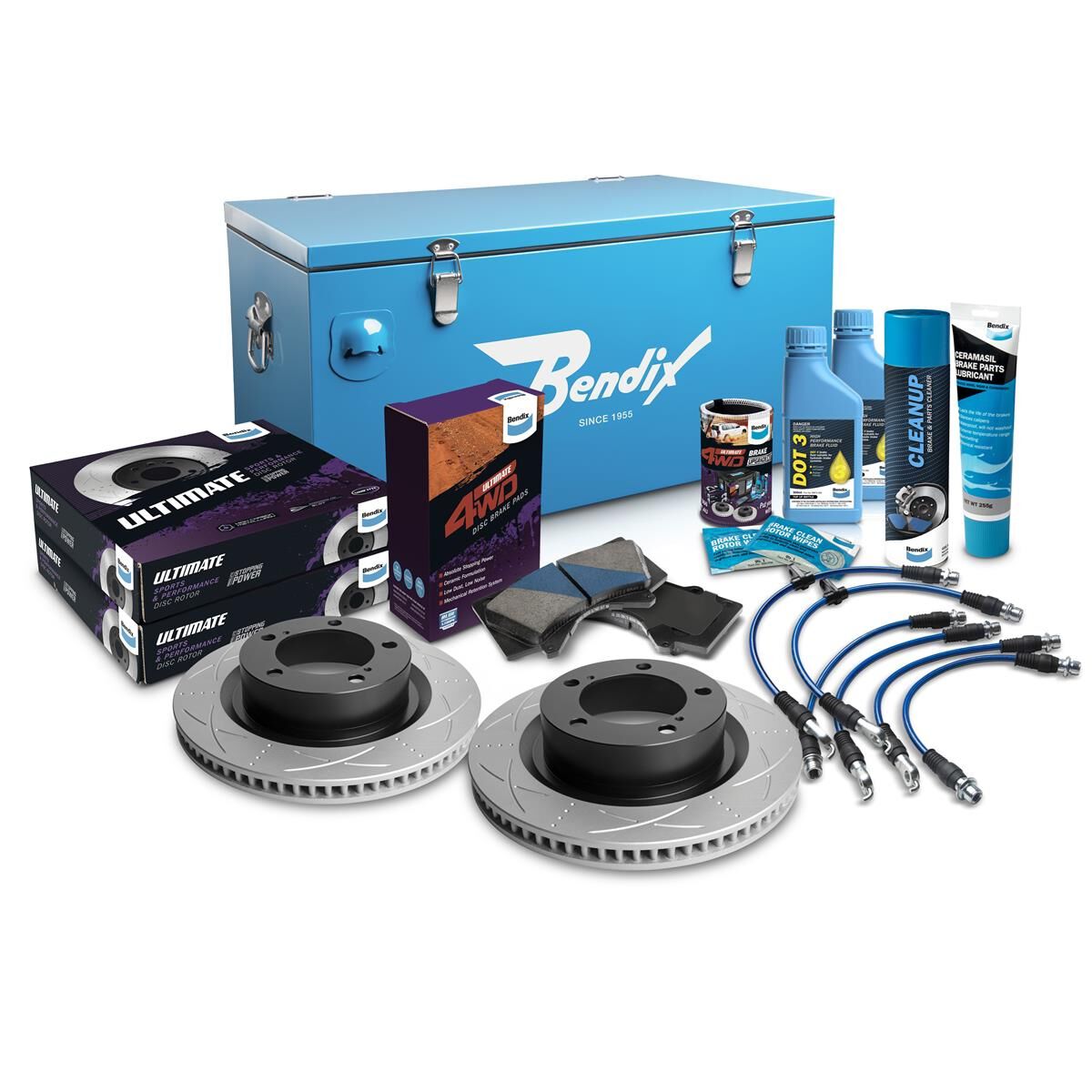 ULTIMATE 4WD BRAKE UPGRADE KIT U4WD-BUK17, , scaau_hi-res